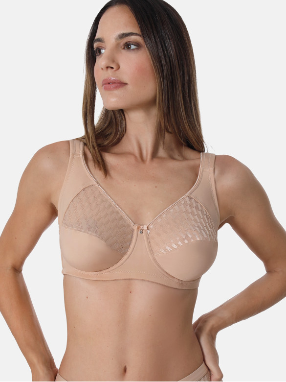 Podprsenka nevyztužená GRAPHICAL JACQUARD