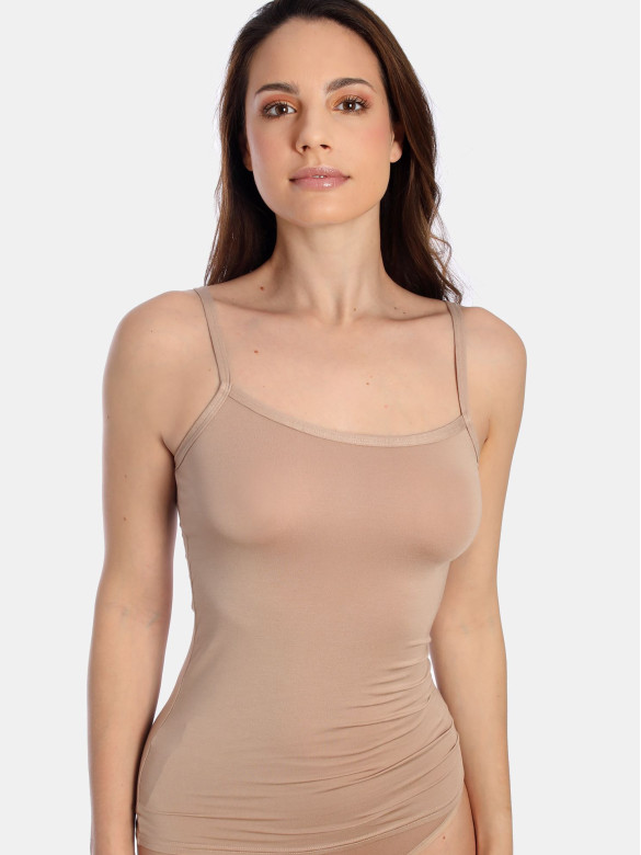 Košilka s úzkými ramínky LOVELY SKIN