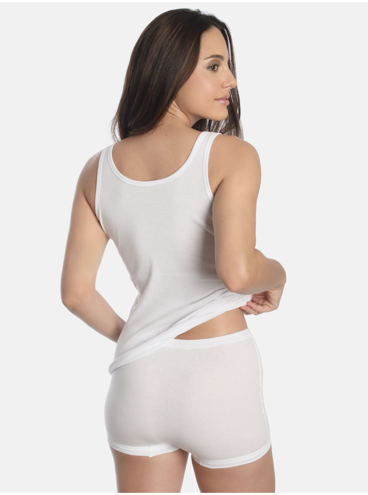 Košilka s širokým ramínkem FINE RIB Košilka s širokým ramínkem FINE RIB