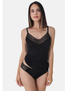 Košilka s úzkými ramínky NATURAL STRIPE