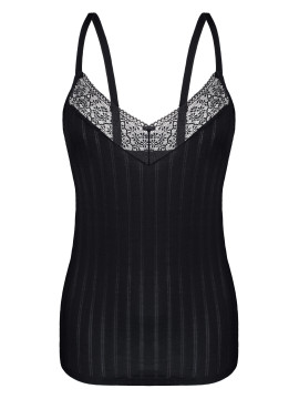 Košilka s úzkými ramínky NATURAL STRIPE