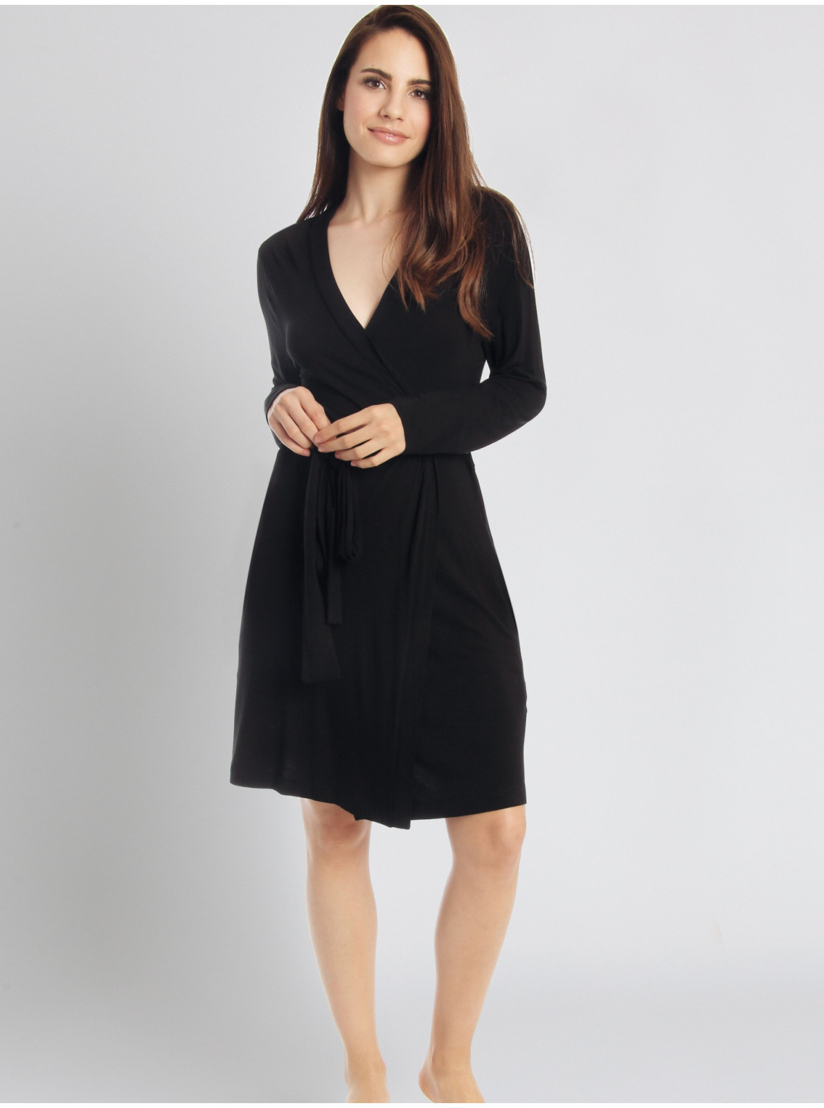 Lehký viskózový župan CASUAL COMFORT LOUNGEWEAR Lehký viskózový župan CASUAL COMFORT LOUNGEWEAR