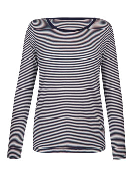 Triko s dlouhým rukávem CASUAL COMFORT STRIPE