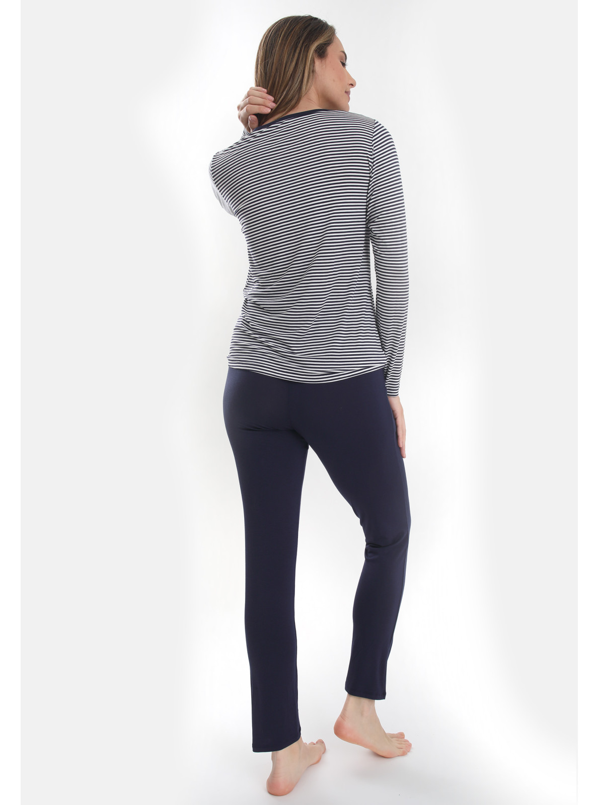 Kalhoty jóga CASUAL COMFORT STRIPE Kalhoty jóga CASUAL COMFORT STRIPE