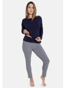 Kalhoty jóga CASUAL COMFORT STRIPE Kalhoty jóga CASUAL COMFORT STRIPE