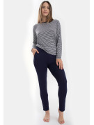 Kalhoty jóga CASUAL COMFORT STRIPE Kalhoty jóga CASUAL COMFORT STRIPE