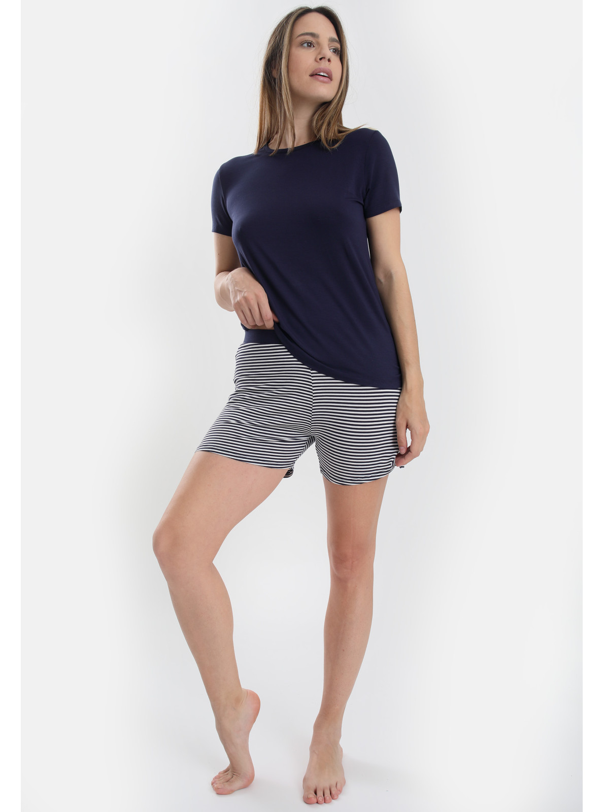 Šortky CASUAL COMFORT STRIPE Šortky CASUAL COMFORT STRIPE