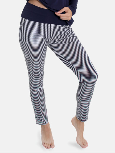 Kalhoty jóga CASUAL COMFORT STRIPE