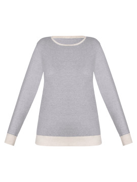 Triko s dlouhým rukávem CASUAL COMFORT MELANGE