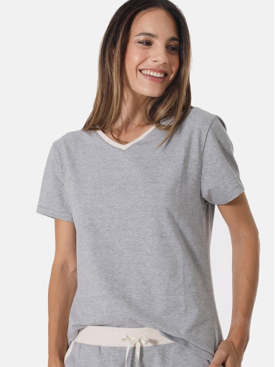 Tričko CASUAL COMFORT MELANGE 59601