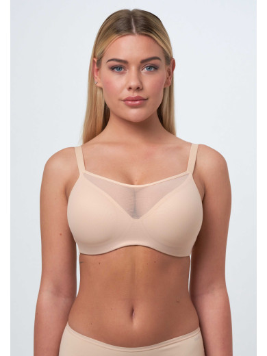 Podprsenka Soft s tylem LUXURY MESH 6166