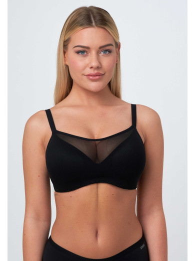 Podprsenka Soft s tylem LUXURY MESH 6166