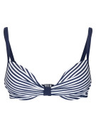 Bikini vrchní díl vyztuž. koš STRIPE PRINT