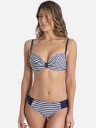 Bikini vrchní díl vyztuž. koš STRIPE PRINT