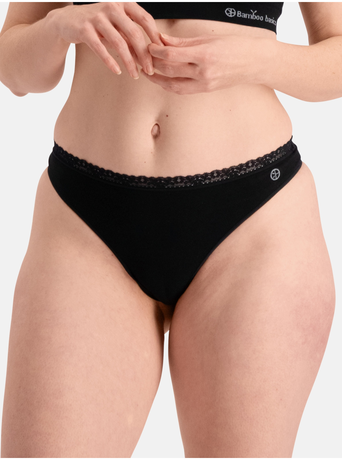 3-PACK Tanga s krajkou bezešvá 3-PACK Tanga s krajkou bezešvá