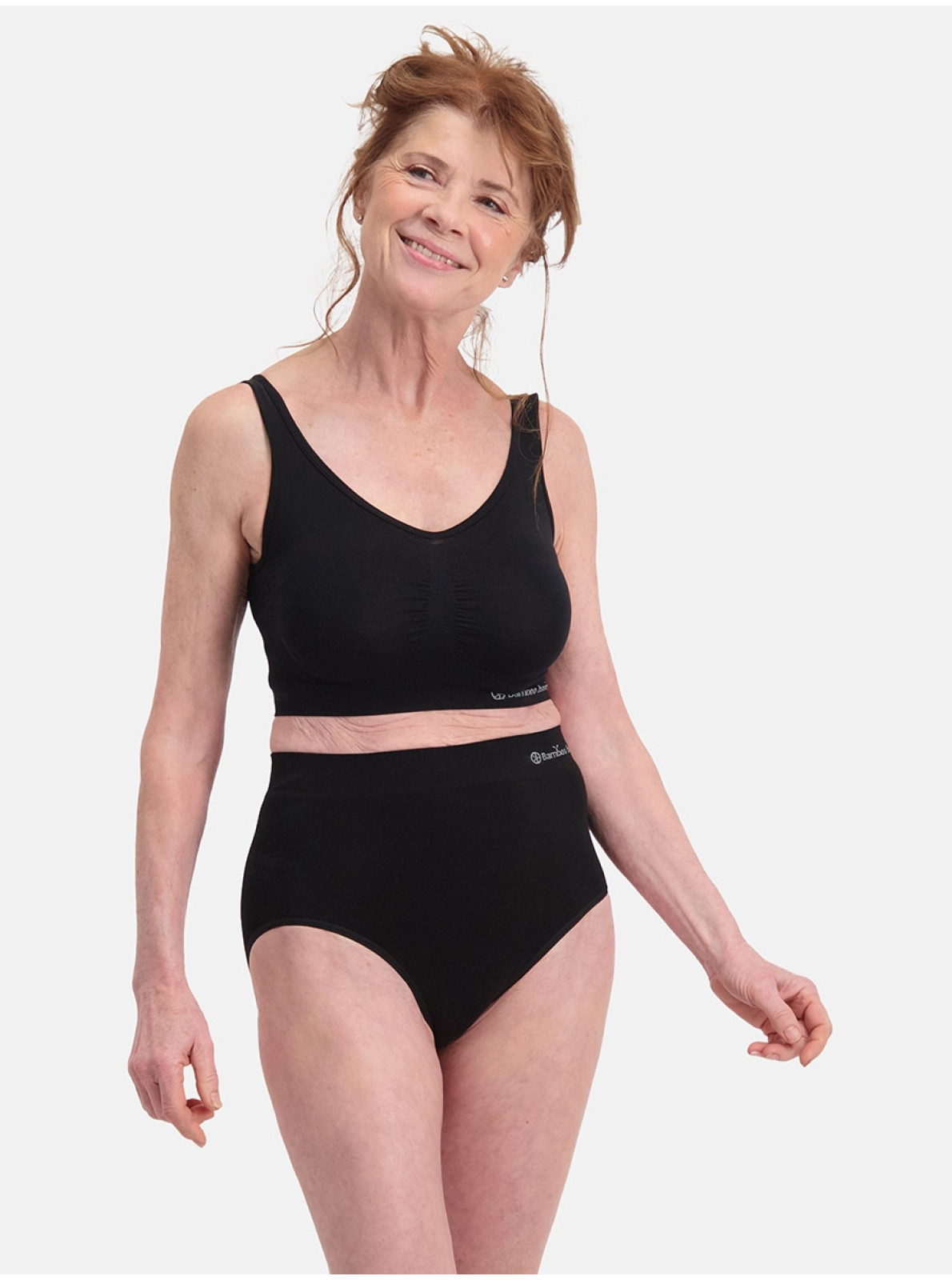 2-PACK Kalhotky bezešvé s vysokým pasem 2-PACK Kalhotky bezešvé s vysokým pasem