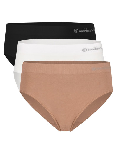 3-PACK  Kalhotky vyšší bezešvé B.BELLE