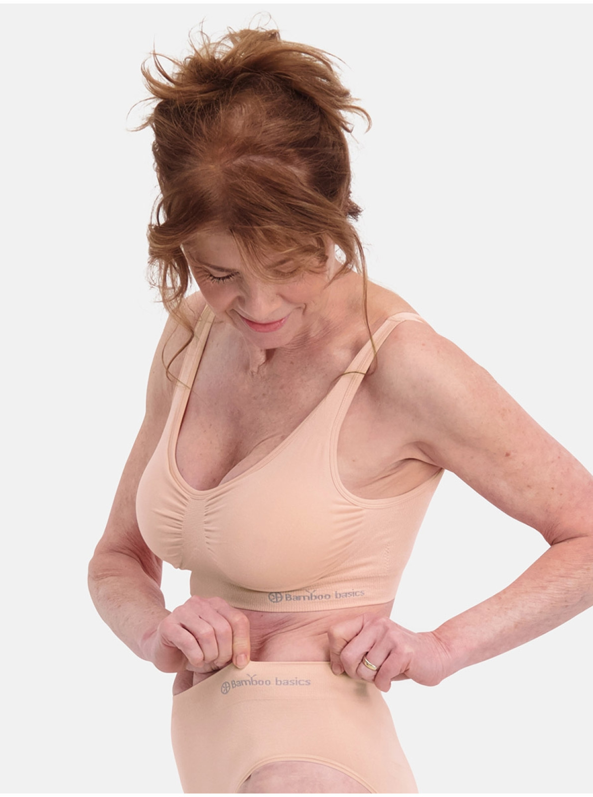 Podprsenka bez kostic s vyjímatelnými vycpávkami Podprsenka bez kostic s vyjímatelnými vycpávkami