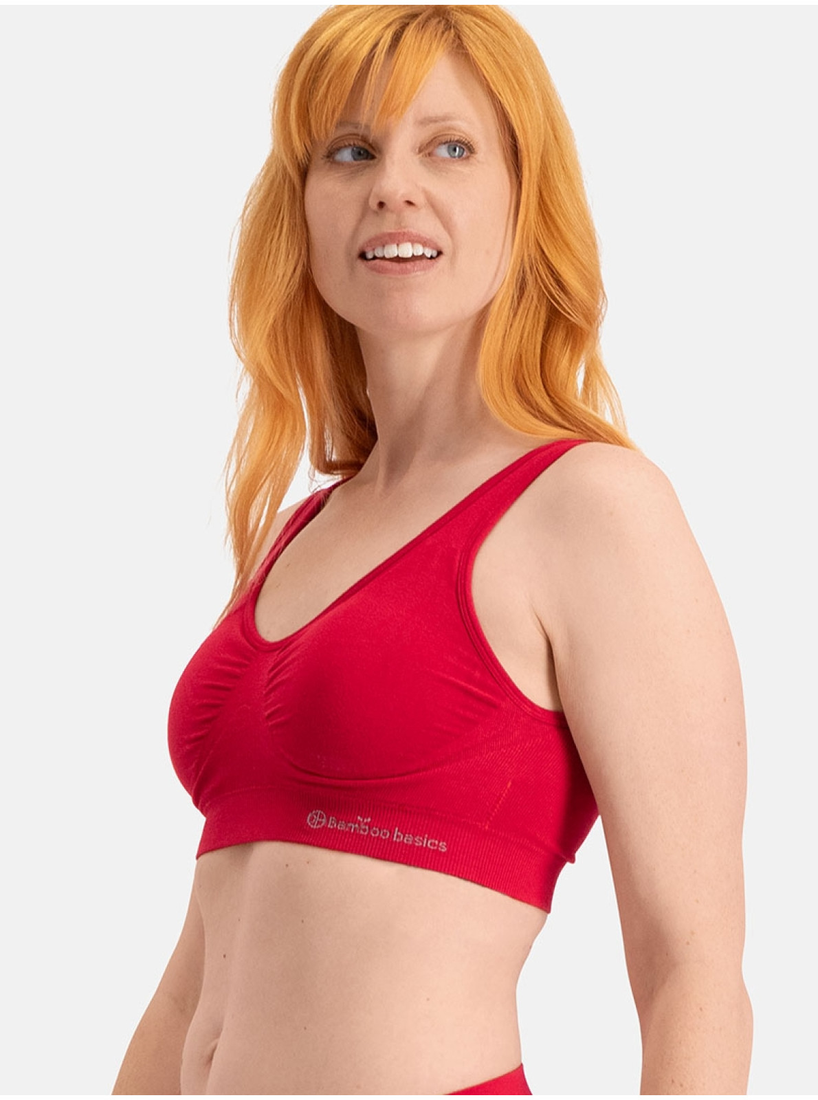 Podprsenka bez kostic s vyjímatelnými vycpávkami Podprsenka bez kostic s vyjímatelnými vycpávkami