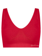 Podprsenka bez kostic s vyjímatelnými vycpávkami