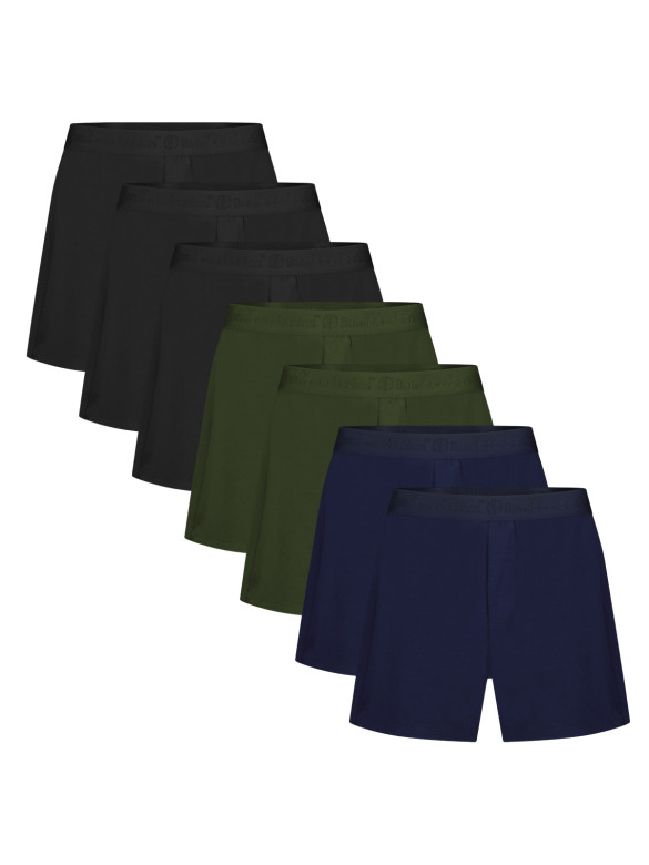 7-PACK Boxerky volný střih