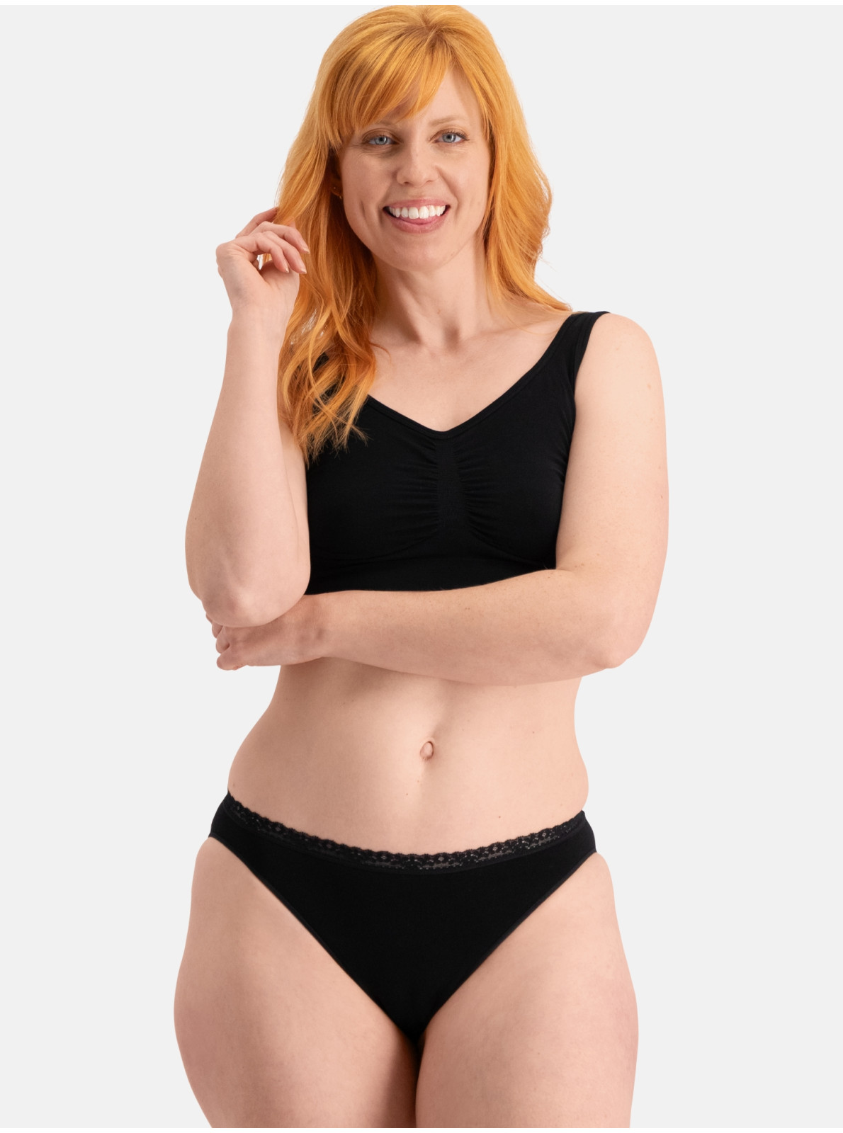 3-PACK Kalhotky s krajkou bezešvé 3-PACK Kalhotky s krajkou bezešvé