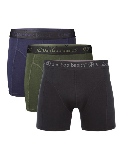 3-PACK Boxerky delší nohavička B.RICO