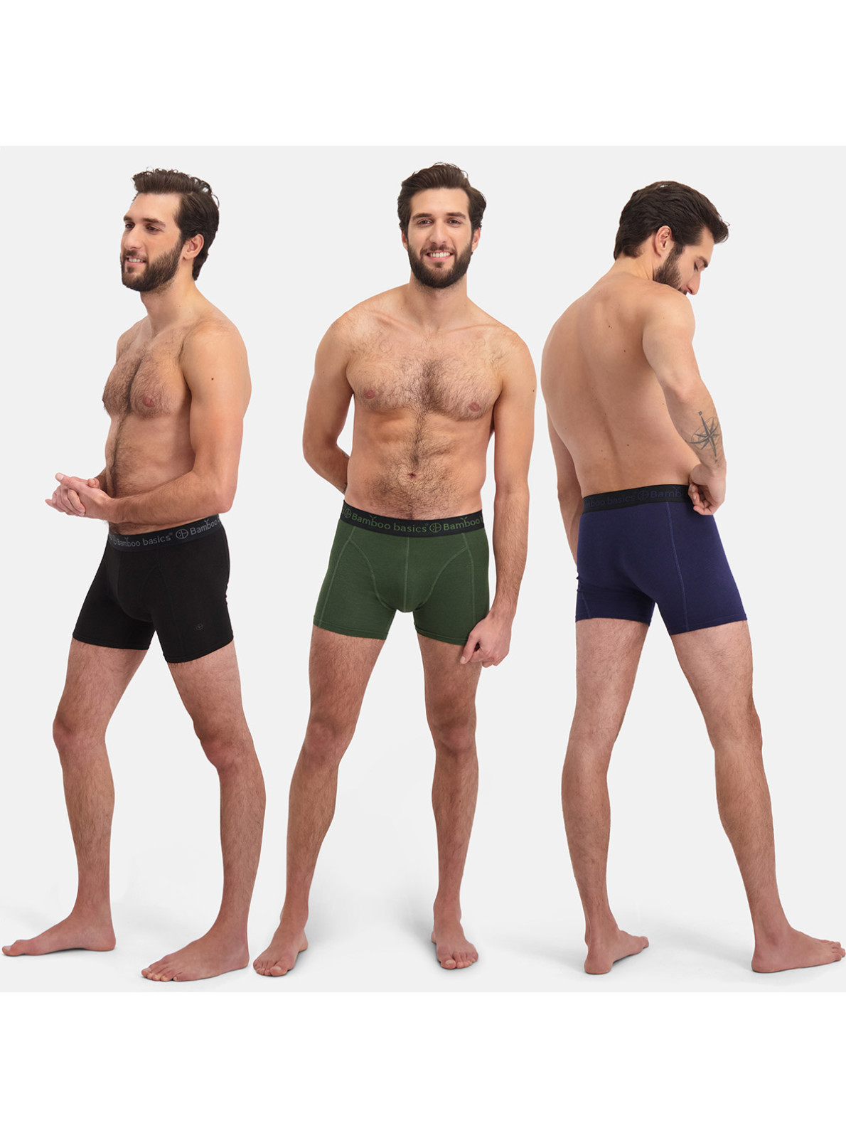3-PACK Boxerky delší nohavička 3-PACK Boxerky delší nohavička