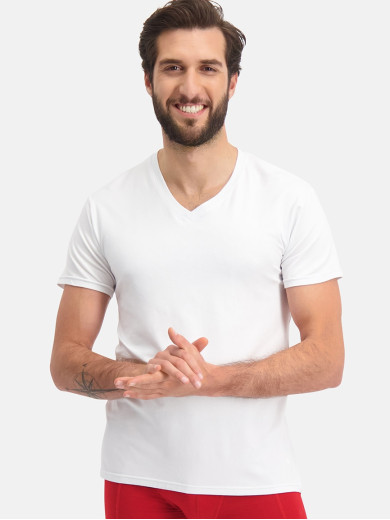 2-PACK Triko V-výstřih