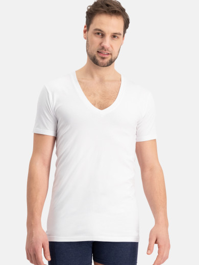 2-PACK Triko hluboký V-výstřih B.VIGO